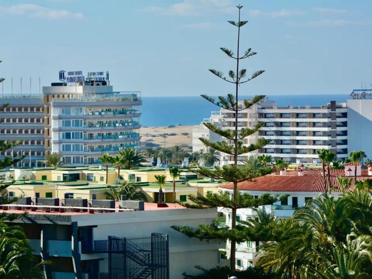 דירות Penthouse In Playa Del Ingles With Lovely View מראה חיצוני תמונה